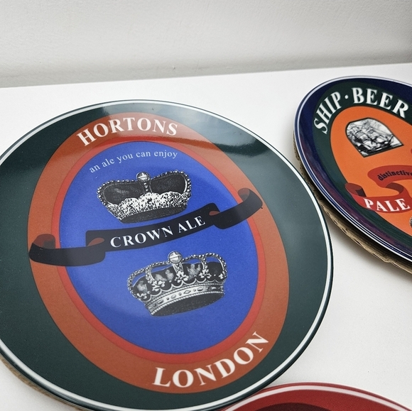 Owens Welsh Ale plate set boxed - Picture 6 of 11